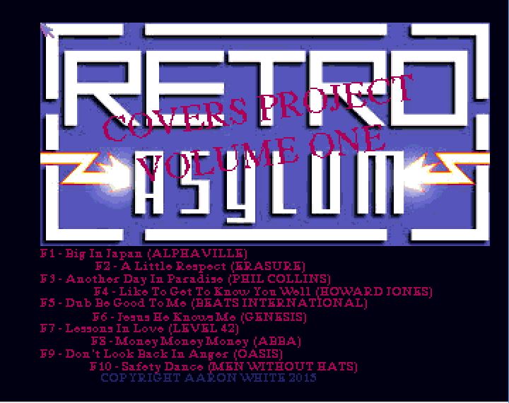 Retro Asylum Chiptunes Cover Project Vol 1