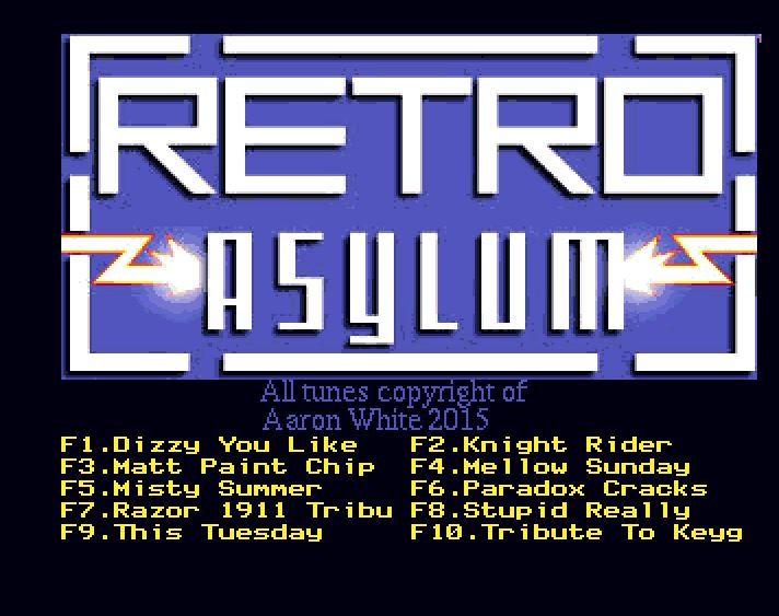 Aaron White’s Retro Asylum Chiptune Disk Vol 5